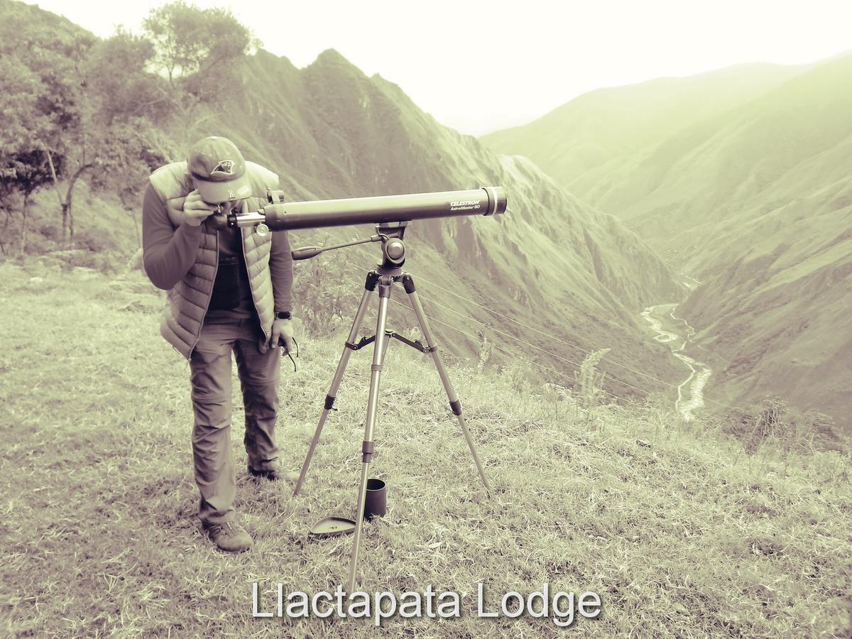 Llactapata Lodge Overlooking Machu Picchu - Camping - Restaurant Салькантай Экстерьер фото