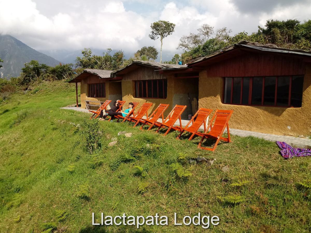 Llactapata Lodge Overlooking Machu Picchu - Camping - Restaurant Салькантай Экстерьер фото