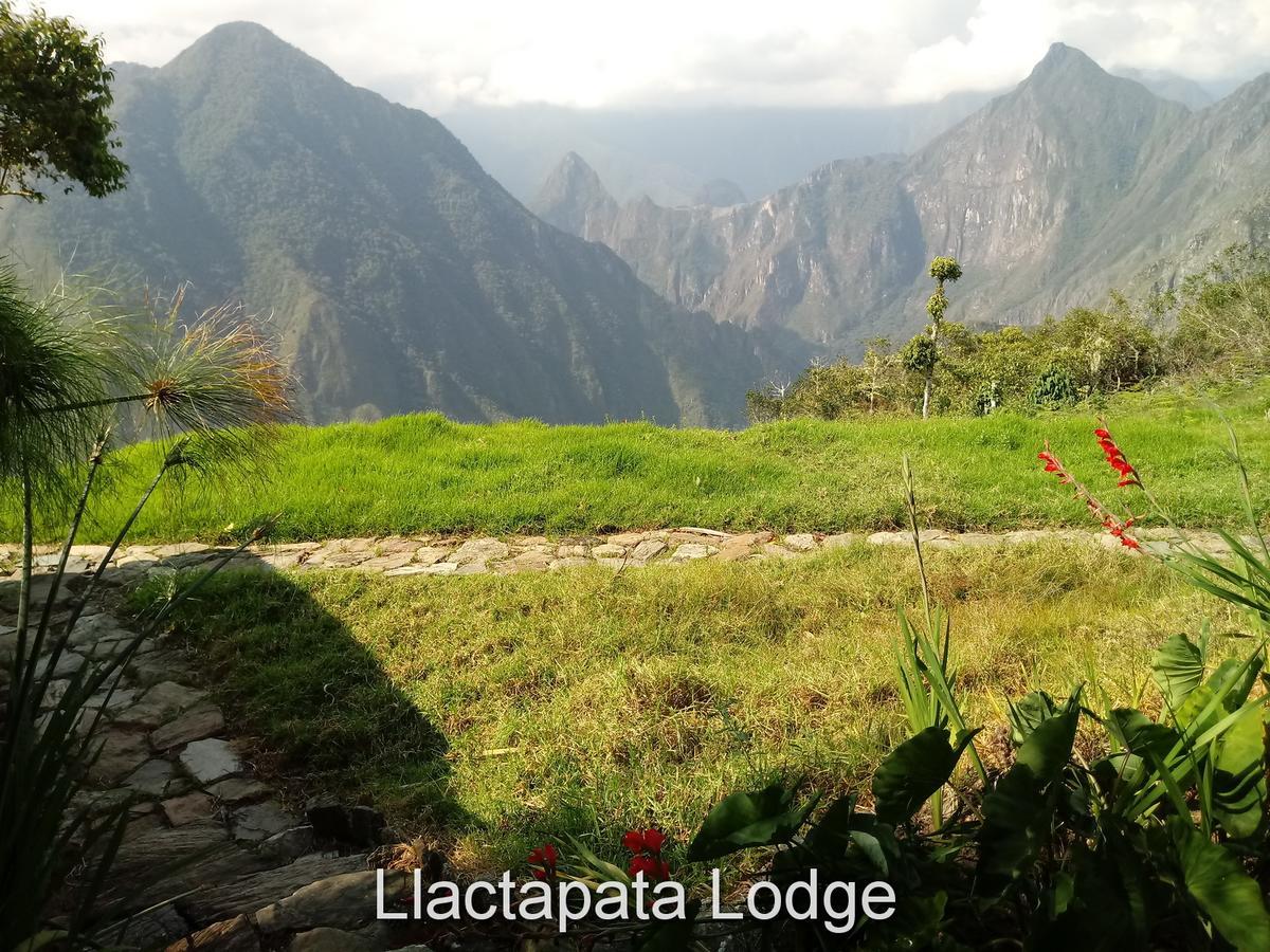 Llactapata Lodge Overlooking Machu Picchu - Camping - Restaurant Салькантай Экстерьер фото