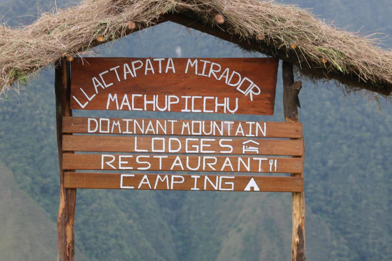 Llactapata Lodge Overlooking Machu Picchu - Camping - Restaurant Салькантай Экстерьер фото