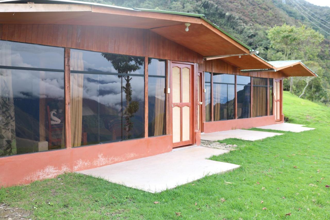 Llactapata Lodge Overlooking Machu Picchu - Camping - Restaurant Салькантай Экстерьер фото